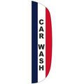 "CAR WASH" 3' x 15' Stationary Message Flutter Flag